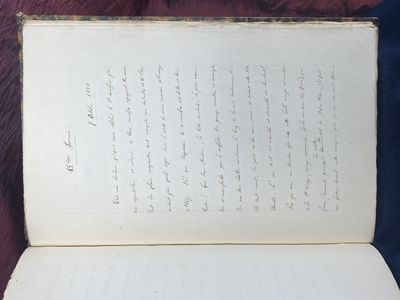 [MANUSCRIPT TRAVELOGUE TO THE BRITISH...; (photo 25)