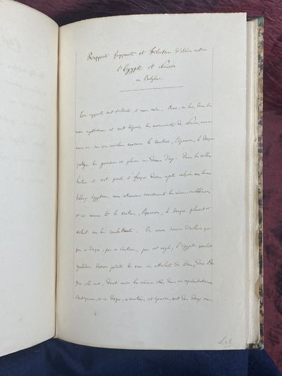[MANUSCRIPT TRAVELOGUE TO THE BRITISH...; (photo 35)