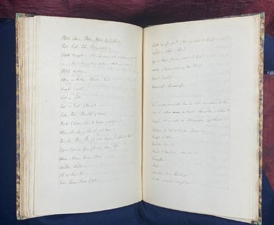 [MANUSCRIPT TRAVELOGUE TO THE BRITISH...; (photo 37)