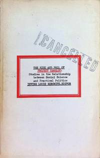 The Rise and Fall of Project Camelot; Studies in the Relationship between Social Science and Practical Politics