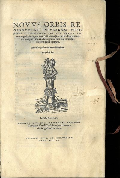 Novus Orbis Regionum ac Insvlarvm veteribvs…