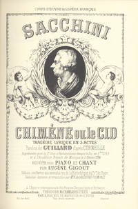 Chimène ou le Cid. [Piano-vocal score]