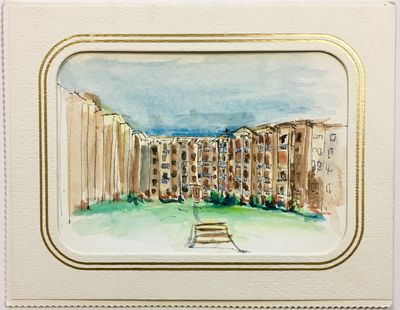 The Hillcrest Apartments - C. & J's is in the right hand corner