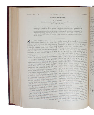 Forces in molecules [Feynman] (+) The mechanism…