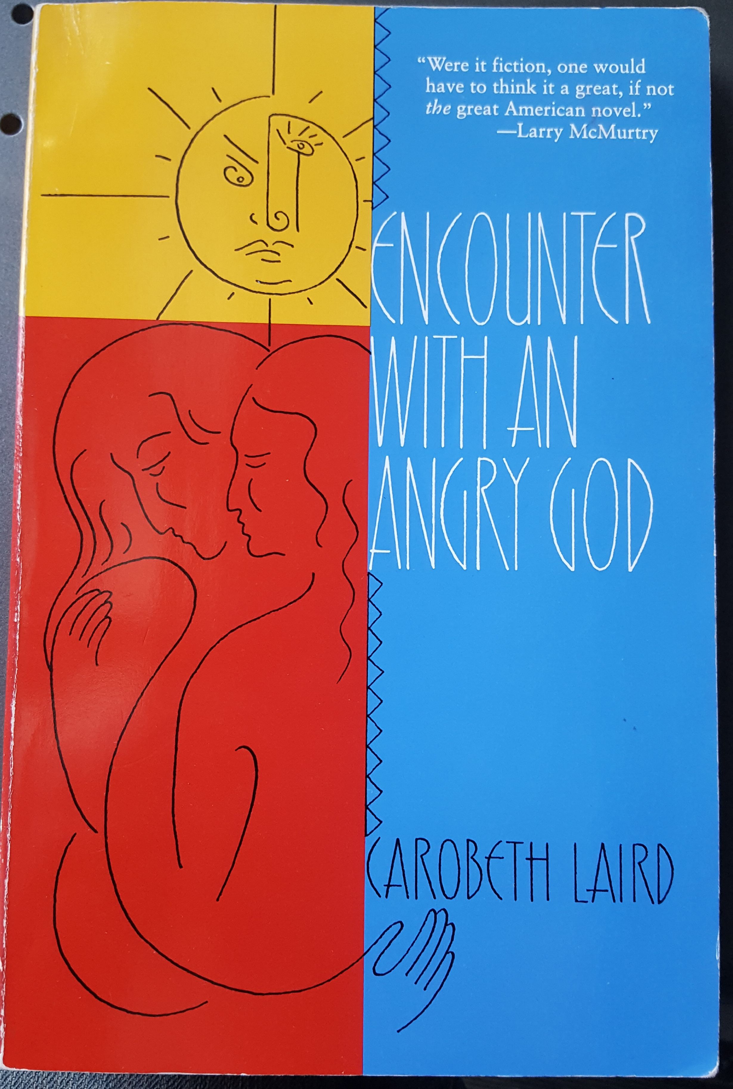 Encounter With An Angry God By Carobeth Laird Paperback 1993 From Cyberaisle Sku 4462