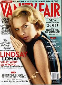 cover of VANITY FAIR - LINDSAY LOHAN