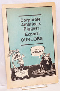cover of Corporate America's biggest export: our jobs