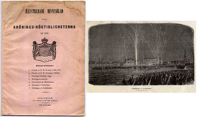 Minnen från kung Carl XV’s och drottning Lovisas…