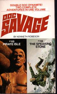 cover of DOC SAVAGE:#115 - PRIVATE ISLE; #116 - THE SPEAKING STONE