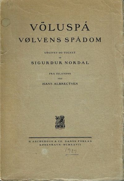 Völuspá. Vølvens spådom. Udgivet og tolket af ...…