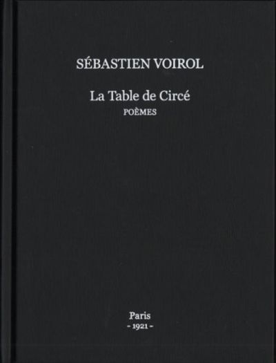 LA TABLE DE CIRCÉ - POÈMES.