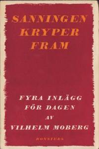 Sanningen kryper fram. Fyra inlägg för dagen.