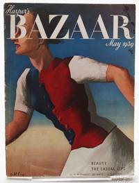 Harper's Bazaar May 1939: Beauty: The Casual Life. Cover by CASSANDRE.
