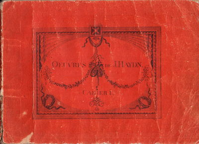 Oeuvres de Joseph Haydn. Cahier I.