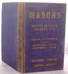 Masons Motor Factors Sussex Limited Catalogue of Motor Accesssories, Tyres, Component Parts, Electrical Accessories, Workshop Tools