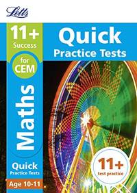 11+ Maths Quick Practice Tests Age 10-11 (Year 6): For the 2026 CEM Tests (Collins 11+ Practice)