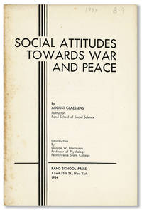 Social Attitudes Towards War and Peace