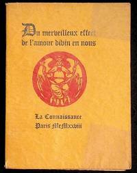 Du Merveilleux Effect de l'Amour Dibin en Nous (Of the Marvelous Effect of Divine Love in Us)