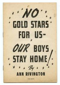 image of No Gold Stars For Us - Our Boys Stay Home!