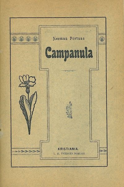 Herman Portaas : Campanula.