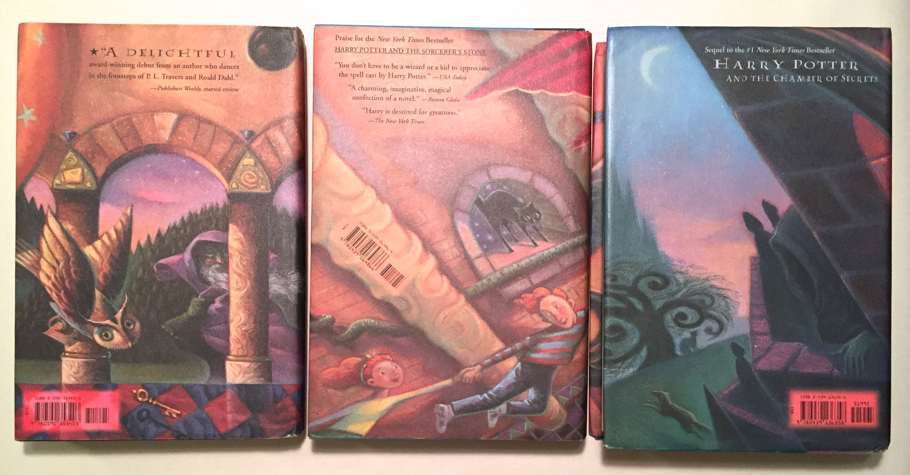 Harry Potter and the Sorcerer's Stone; Harry Potter and the Chamber of ...