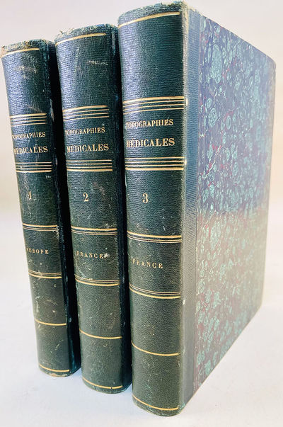 Topographies médicales. 3 vols. containing 45 theses