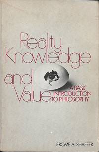 image of Reality, knowledge, and value