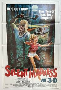 ORIGINAL "SILENT MADNESS (IN 3-D)" MOVIE POSTER