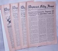 image of District Fifty news, 4 issues, 1955, Vol. 8, Nos. 3, 7, 20_23