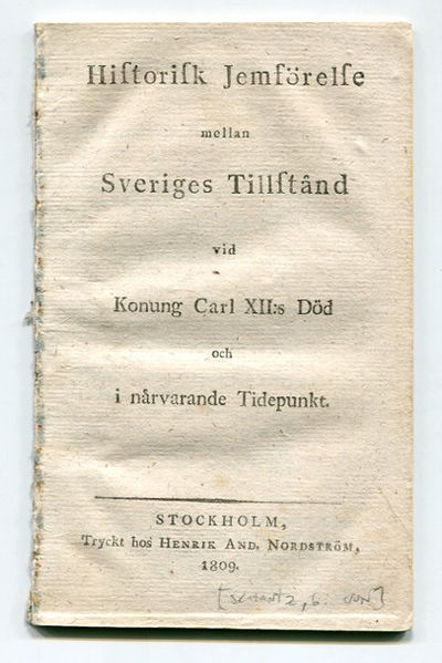 Historisk jemförelse mellan Sveriges tillstånd…