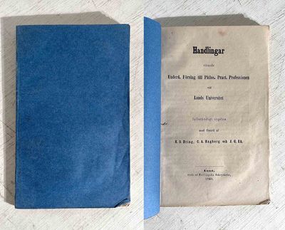 Handlingar rörande underd. förslag till philos.…