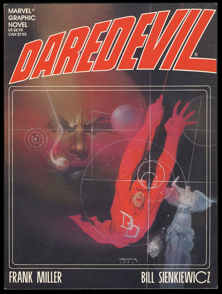 Marvel Graphic Novel Daredevil Love And War By Bill Frank Sienkiewicz Paperback First Edition 1986 From
