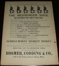 Messenger Shoe Original 1890 Full Page Illustrated Advertisement