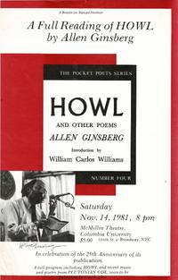 image of A benefit for Naropa Institute. A full reading of Howl by Allen Ginsberg..