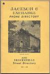 JACKSON 6 EXCHANGE PHONE DIRECTORY AND BRECKSVILLE STREET DIRECTORY