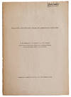 Group of 9 offprints. Includes: BARRATT, & E. L. TATUM. "A Simplified Method of Lyophilizing Microorganisms." Offprint from: Science, vol. 112, no. 2900.