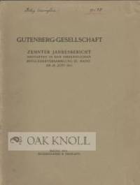 ZEHNTER JAHRESBERICHT