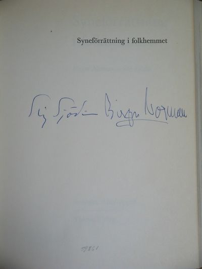 SYNEFÖRRÄTTNING I FOLKHEMMET. (photo 2)