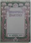 Theosophical Quarterly. January 1910. Vol. 7, No. 3