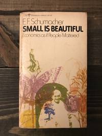 Small Is Beautiful By Schumacher E F