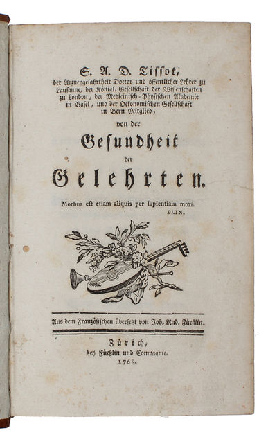 Von der Gesundheit der Gelehrten. Aus dem Französischen. (photo 2)