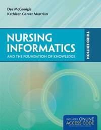 cover of Nursing Informatics and the Foundation of Knowledge