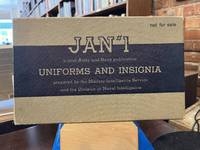 JAN #1. Joint Army Navy Publication One. Uniforms & Insignia