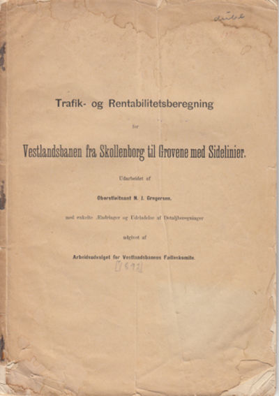 Trafik- og Rentabilitetsberegning for…