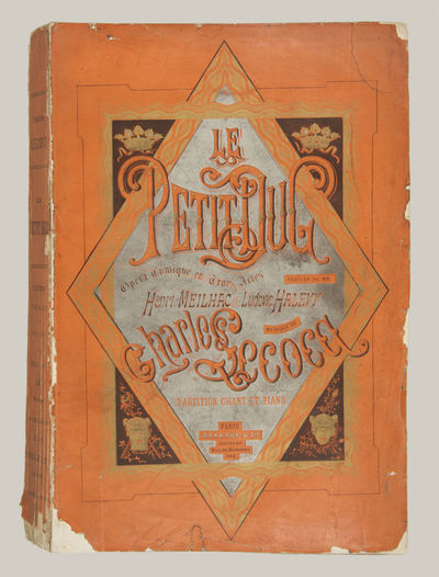 Paris: Brandus et Cie. , 1878. Large octavo. Original publisher's decorative orange wrappers printed...