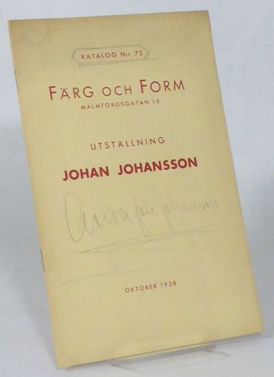 Katalog N:r 75. Färg och Form, Malmtorgsgatan 10.…