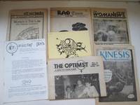 image of Off our backs: Vol xiii no. 5, with, Rag Times, with, WomaNews, with, Kinesis, with, The Optimist, with, The Web, with, Wircing Girls. 7 feminist newsheets from the 1980s from Australia and North America