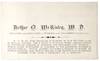 View Image 1 of 2 for c.1900 Gynecologist and Family Doctor Business Card Inventory #26004932
