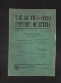 cover of The Southwestern Historical Quarterly Volume LIII October 1949 No. 2