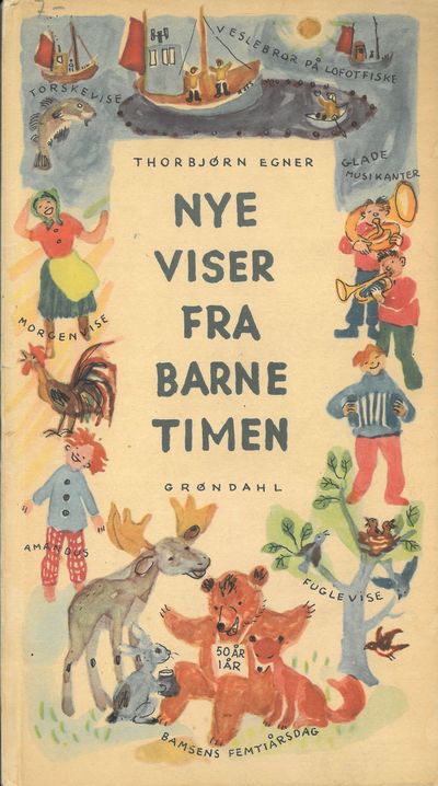Nye viser fra Barnetimen. Illustrert av…